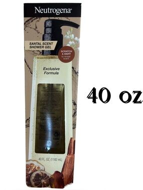 Neutrogena Rainbath + Rejuvenating Shower and Bath Gel, 40 oz. Sandal Scent NIB